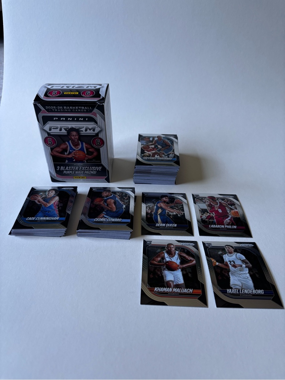 2025-26 Panini Prizm Basketball Lot (88) RCs NIL NBA Vets Maluach Queen Cade